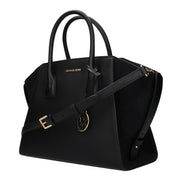 Geantă Michael Kors din piele neagră