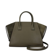 Geantă Michael Kors din piele verde