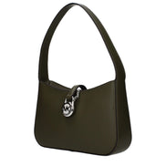 Geantă de mână Michael Kors din piele verde