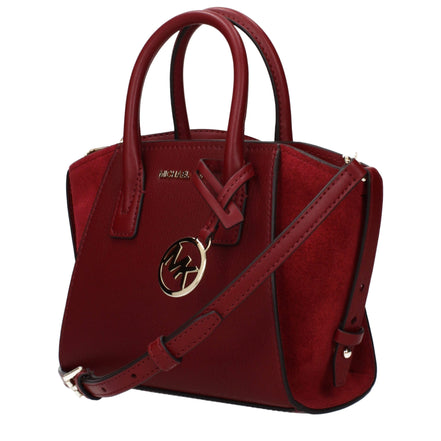 Geantă de mână Michael Kors din piele roșie