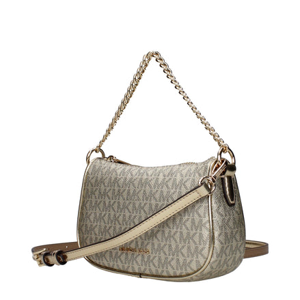 Geantă de mână Michael Kors Gold Fabric