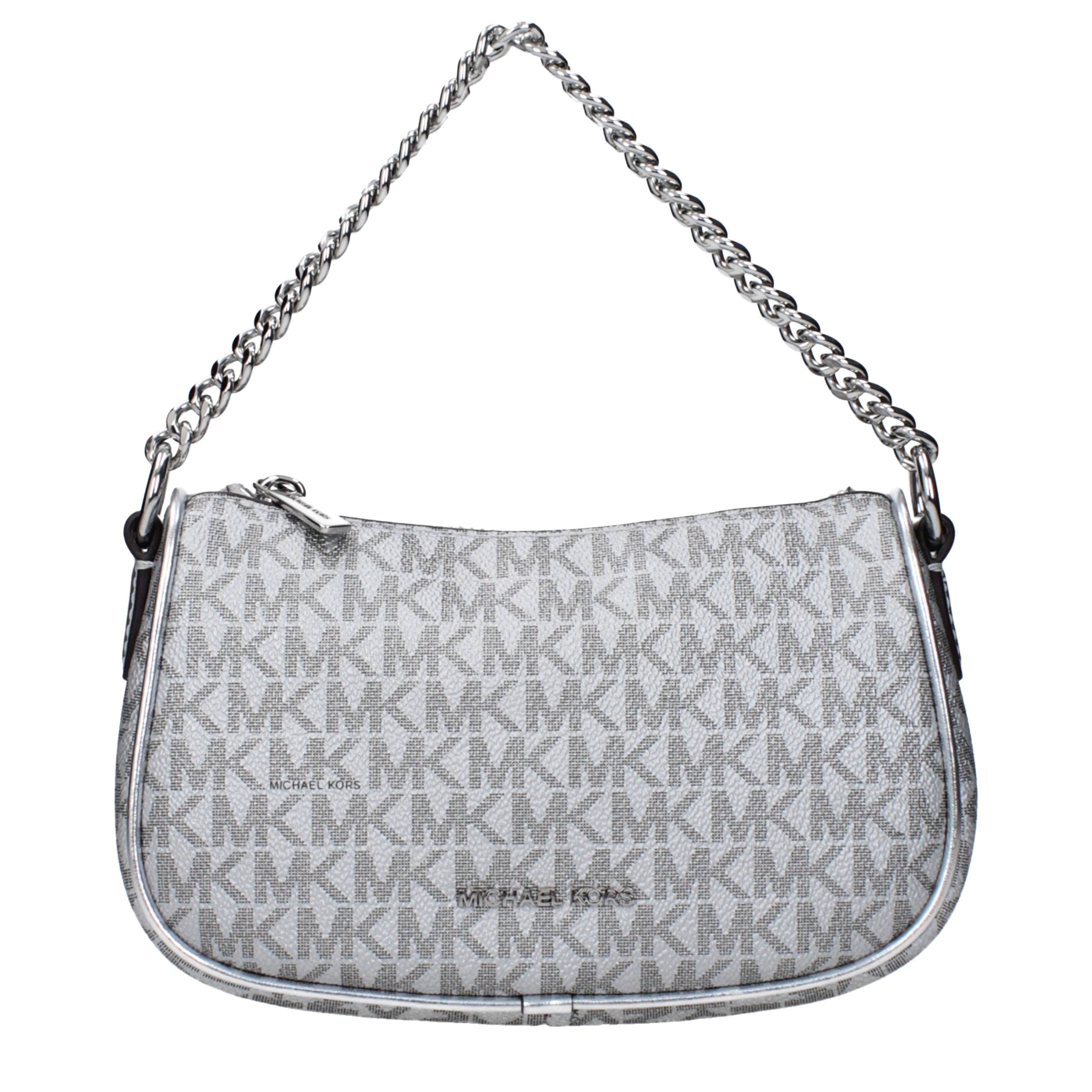 Michael Kors Grey Fabric Handbag