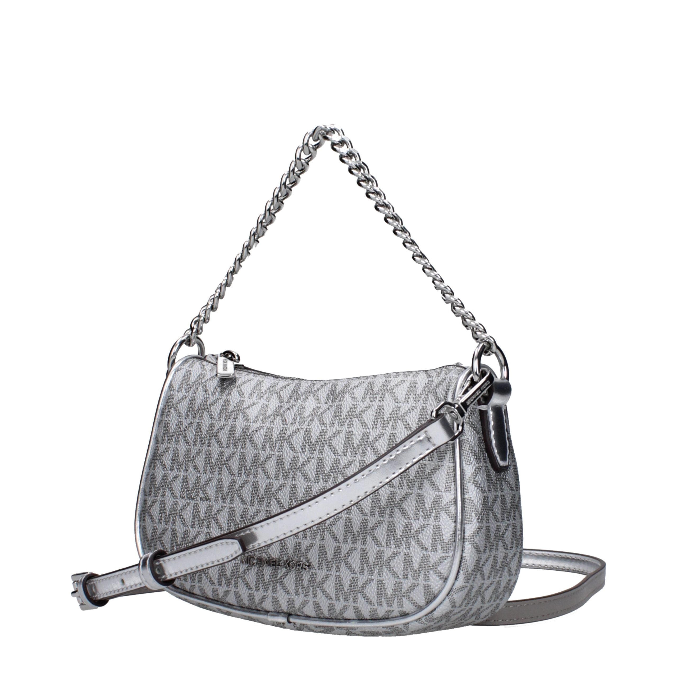 Michael Kors Grey Fabric Handbag