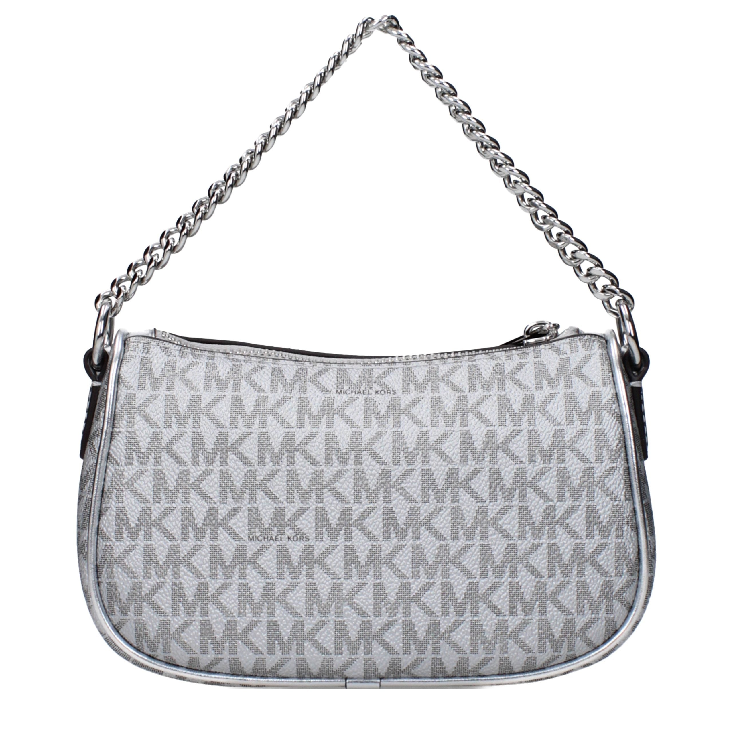 Michael Kors Grey Fabric Handbag