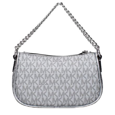 Michael Kors Grey Fabric Handbag