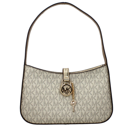 Geantă Michael Kors Gold Fabric