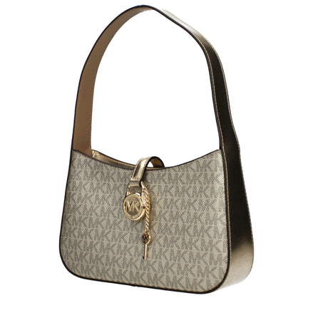 Geantă Michael Kors Gold Fabric