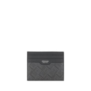 Ferragamo Portofel Gri din Piele de Vițel