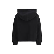 MM6 Black Cotton Sweatshirt