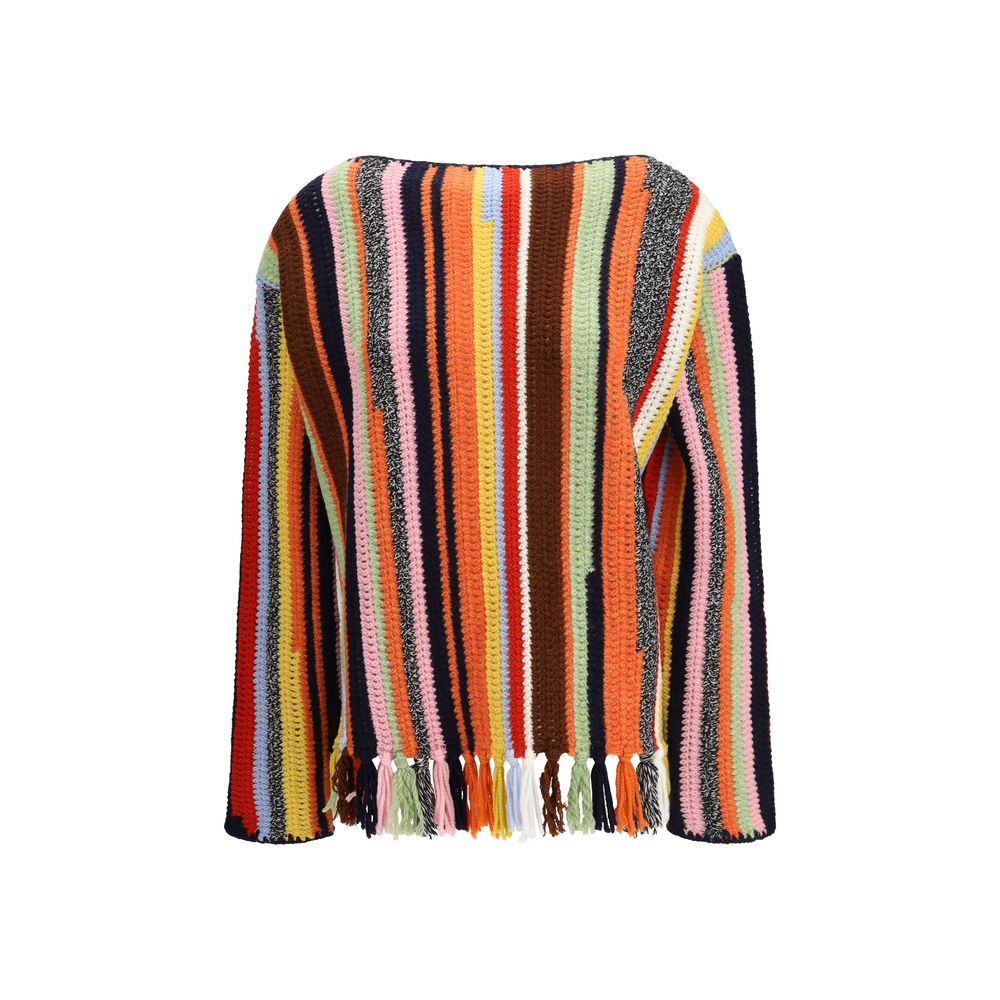 Prada Multicolor Wool Sweater