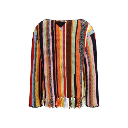 Prada Pulover Multicolor din Lână