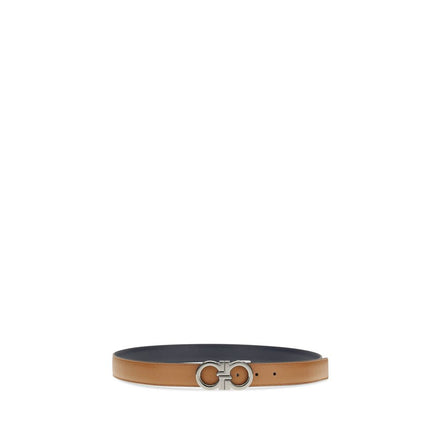 Ferragamo Brown Gancini Belt