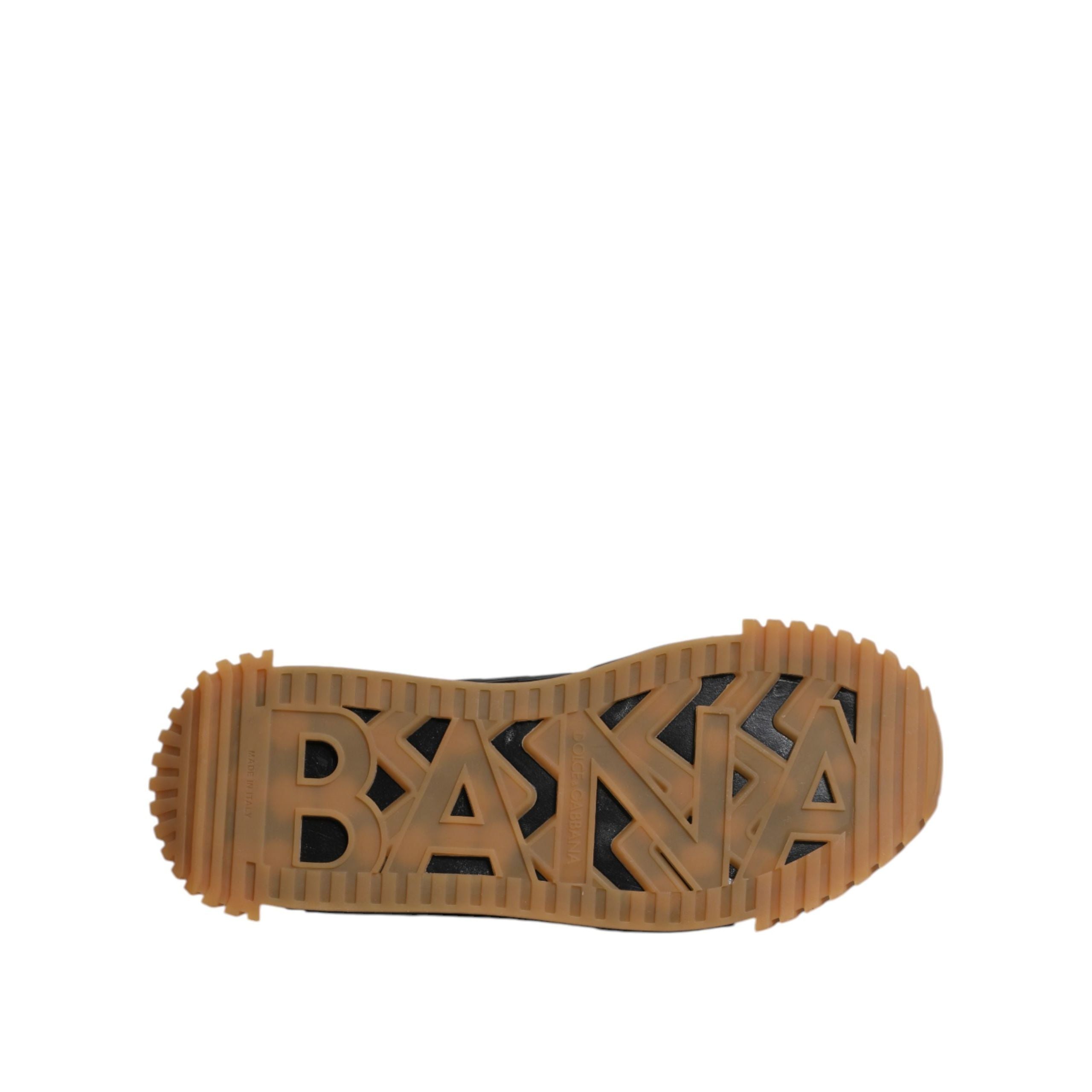 Dolce & Gabbana Black NS1 Lace-Up Low Top Sneakers