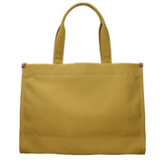 Tory Burch Yellow Fabric Shoulder Bag