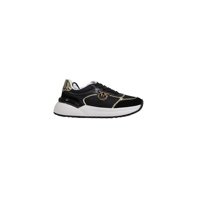 PINKO Black GEM 01 Low Top Sneakers