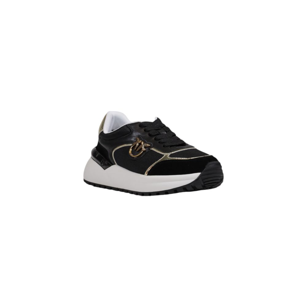 PINKO Black GEM 01 Low Top Sneakers