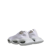 Adidași Dolce & Gabbana albi, slip-on, model Wave, cu profil jos