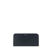 Saint Laurent Black Calf Leather Wallet