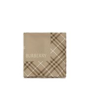 Eșarfă din mătase bej Burberry