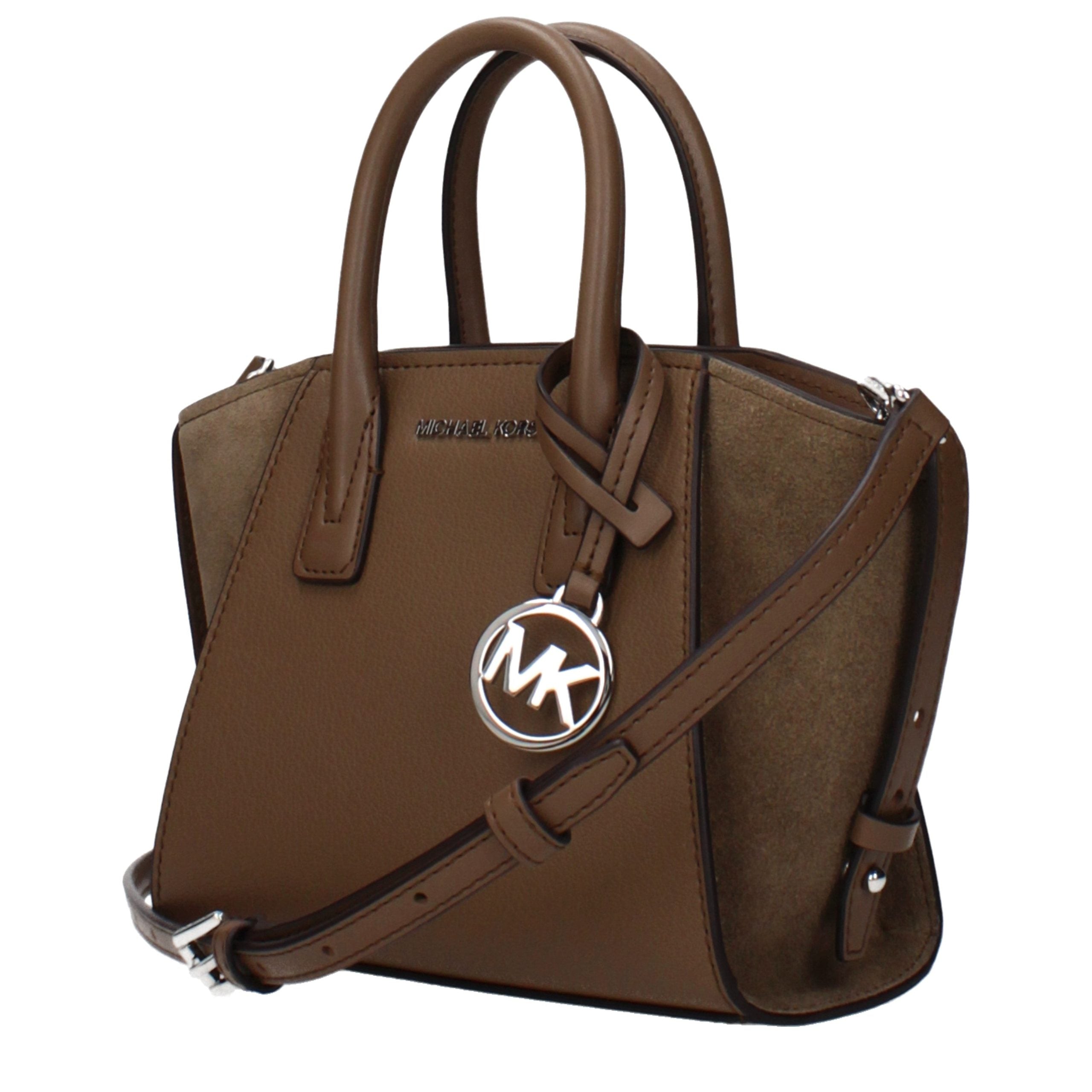 Geantă de mână Michael Kors din piele maro