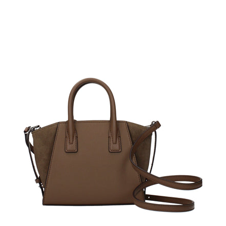 Geantă de mână Michael Kors din piele maro