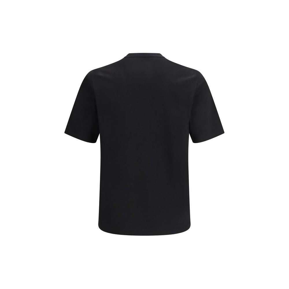 Saint Laurent Tricou Negru din Bumbac
