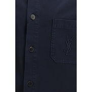 Saint Laurent Blue Cotton Denim Jacket