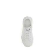 Dolce & Gabbana Pantofi Sport Albi din Piele de Vițel