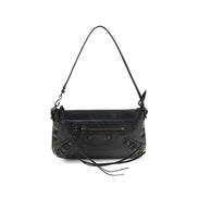 Balenciaga Geantă de Umăr Neagră din Piele