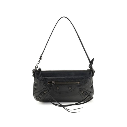 Balenciaga Geantă de Umăr Neagră din Piele