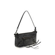 Balenciaga Geantă de Umăr Neagră din Piele