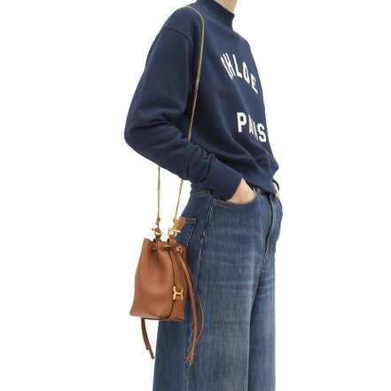 Chloé Geantă tip Bucket Maro
