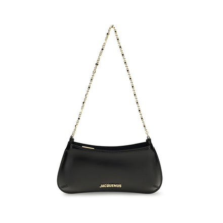 Jacquemus Black Calf Leather Shoulder Bag