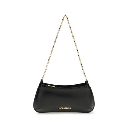 Jacquemus Black Calf Leather Shoulder Bag