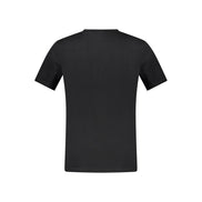 Hugo Boss Tricou Negru din Bumbac pentru Bărbați
