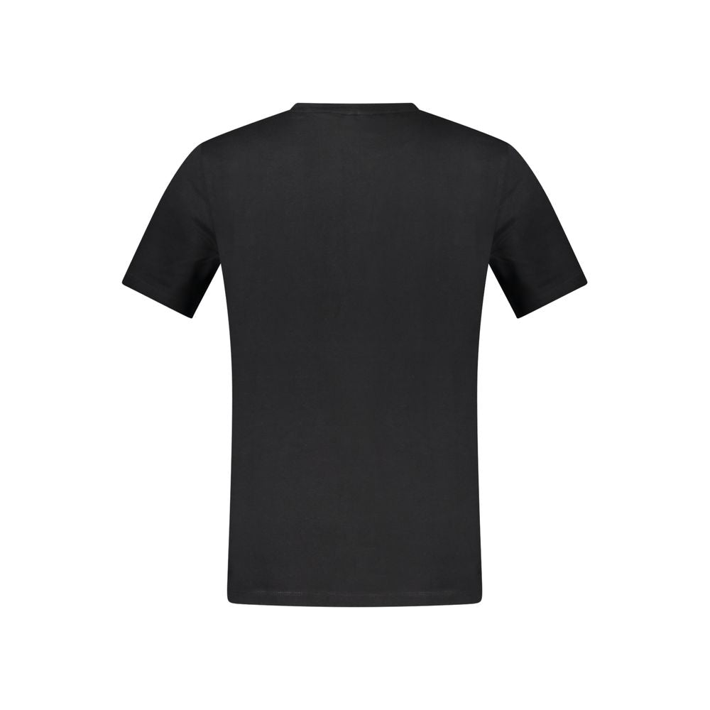 Hugo Boss Tricou Negru din Bumbac pentru Bărbați