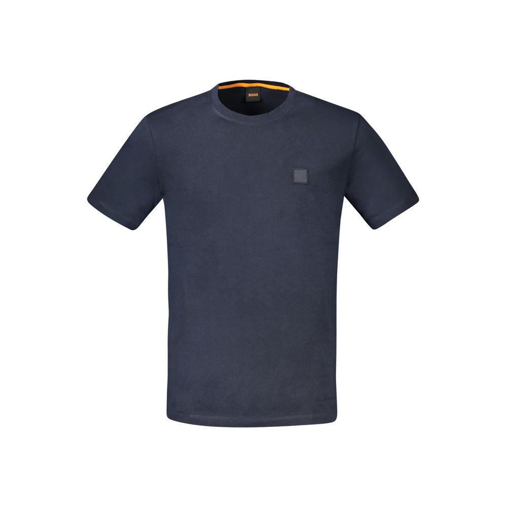 Hugo Boss Tricou Albastru din Bumbac pentru Bărbați