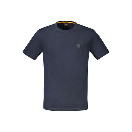 Hugo Boss Tricou Albastru din Bumbac pentru Bărbați