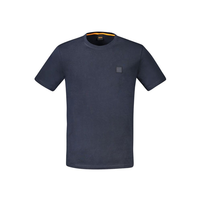 Hugo Boss Tricou Albastru din Bumbac pentru Bărbați