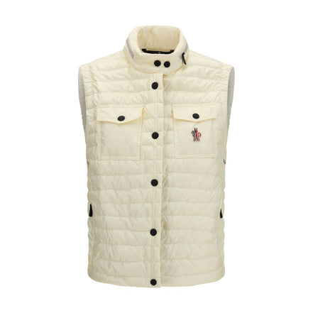 Moncler Grenoble Beige Sleeveless Jacket