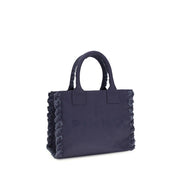 Geantă tote PINKO albastră cu logo