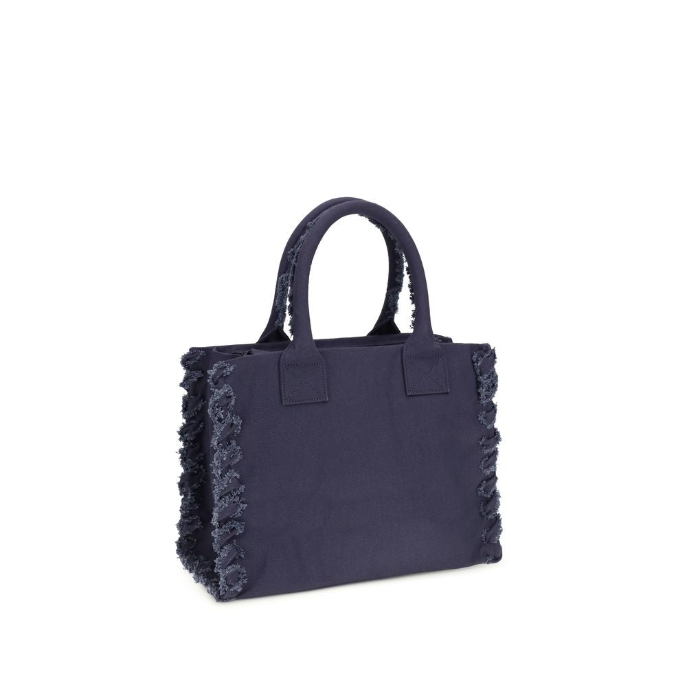 Geantă tote PINKO albastră cu logo
