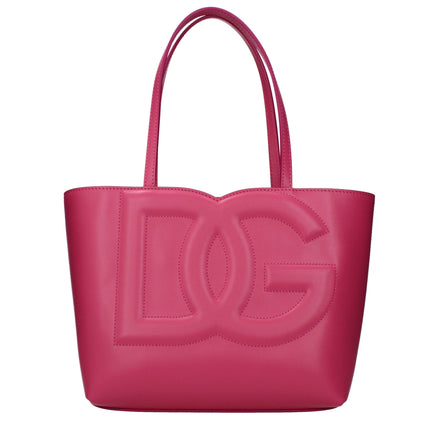 Geantă de mână Dolce & Gabbana din piele roz