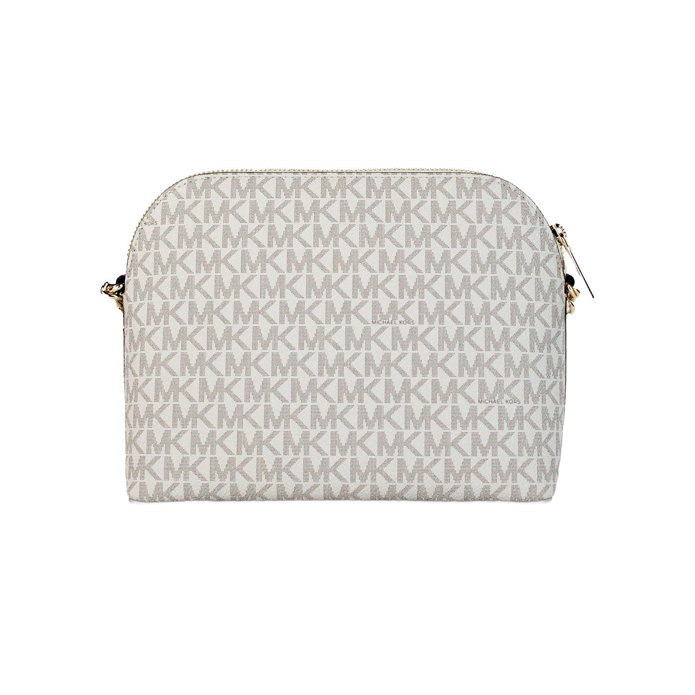 Geantă crossbody Michael Kors vanilie din canvas semnătură