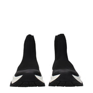 Jimmy Choo Black Fabric Ankle Boots