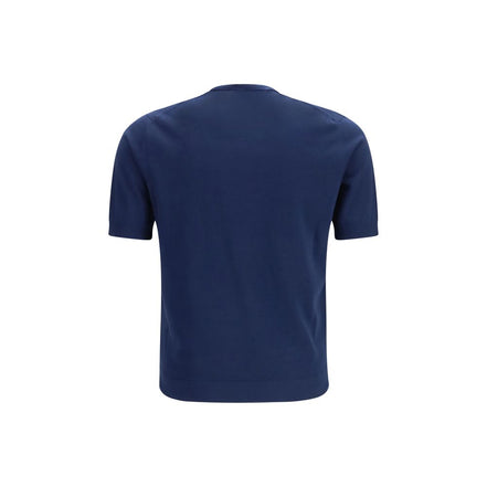 Prada Tricou Albastru din Bumbac