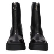 Jimmy Choo Black Leather Ankle Boots