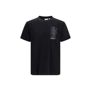 Tricou Off-White negru din bumbac Double Arrow