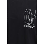 Tricou Off-White negru din bumbac Double Arrow