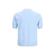 Prada Tricou Albastru din Bumbac